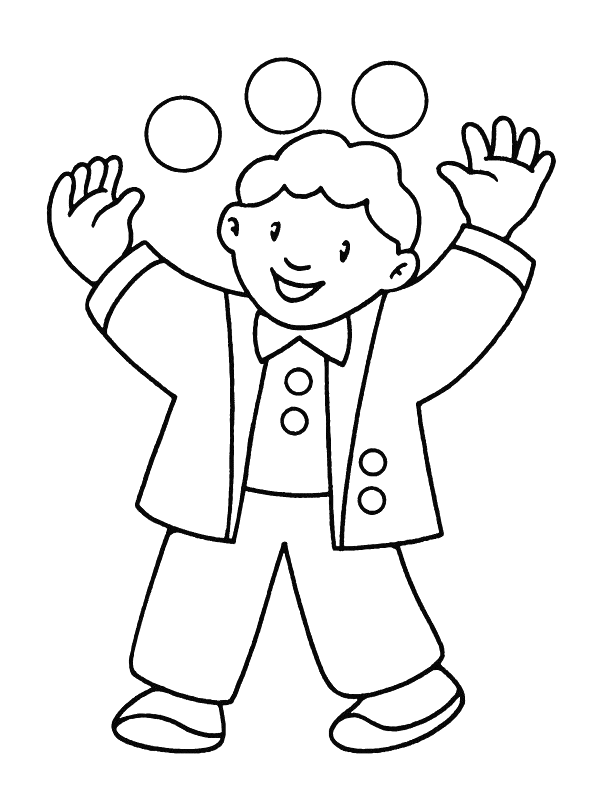 a boy coloring pages - photo #47