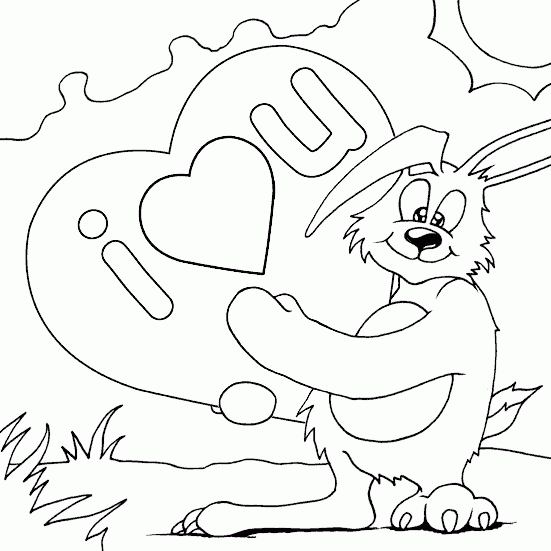 i love you coloring pages for adults - photo #30