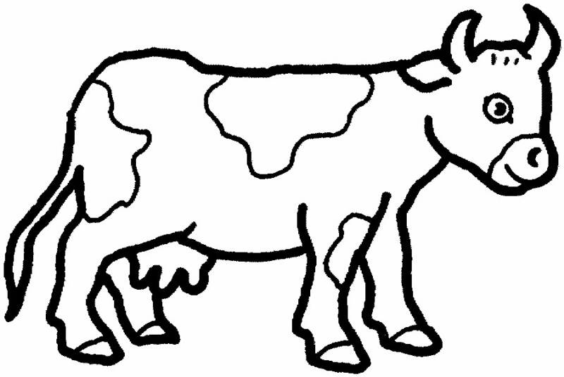 Cow Preschool Coloring Pages Free Printable Coloring Pages For Kids
