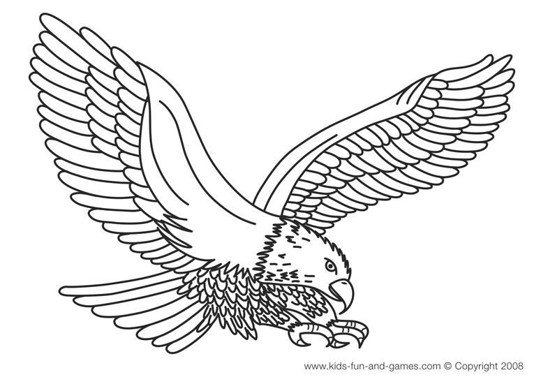 eagle coloring pages animal planet - photo #49