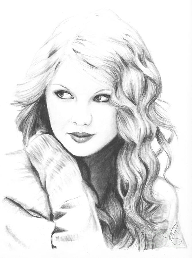 taylor swift coloring pages - photo #22