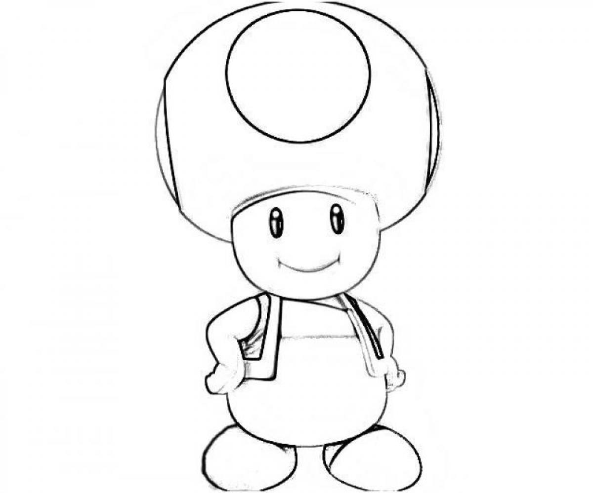 toad coloring pages - photo #28