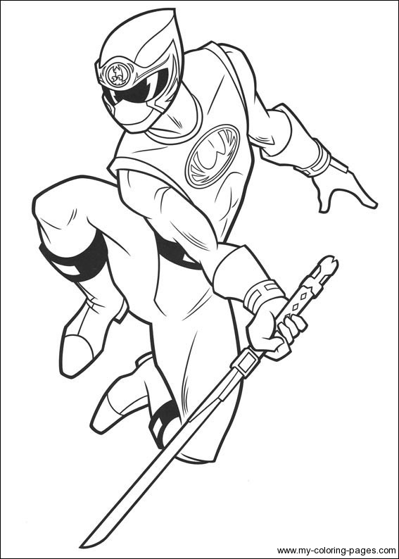 eagle power rangers coloring pages - photo #3