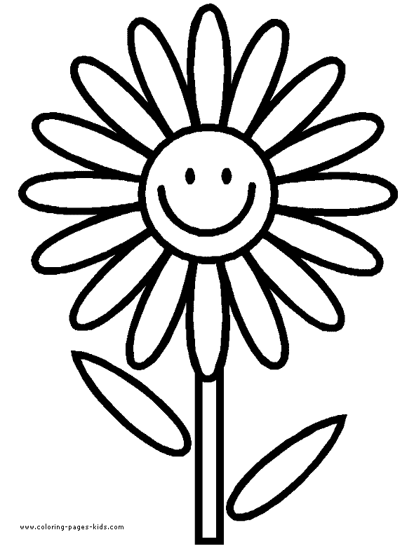 Flowers coloring pages | color printing | Flower | Coloring pages free