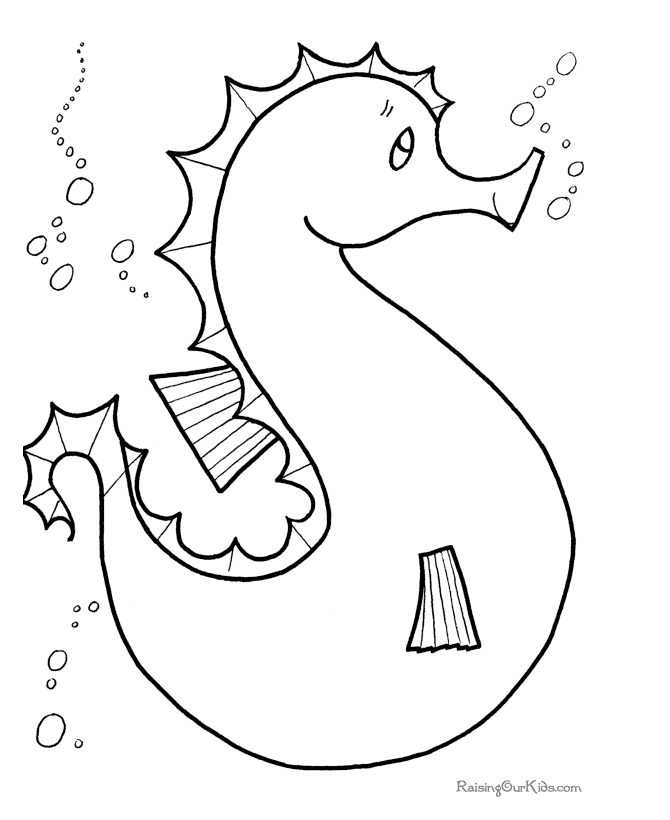 coloring pages animals preschool - photo #15