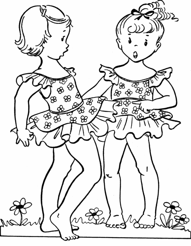 sister coloring pages for kids - photo #19