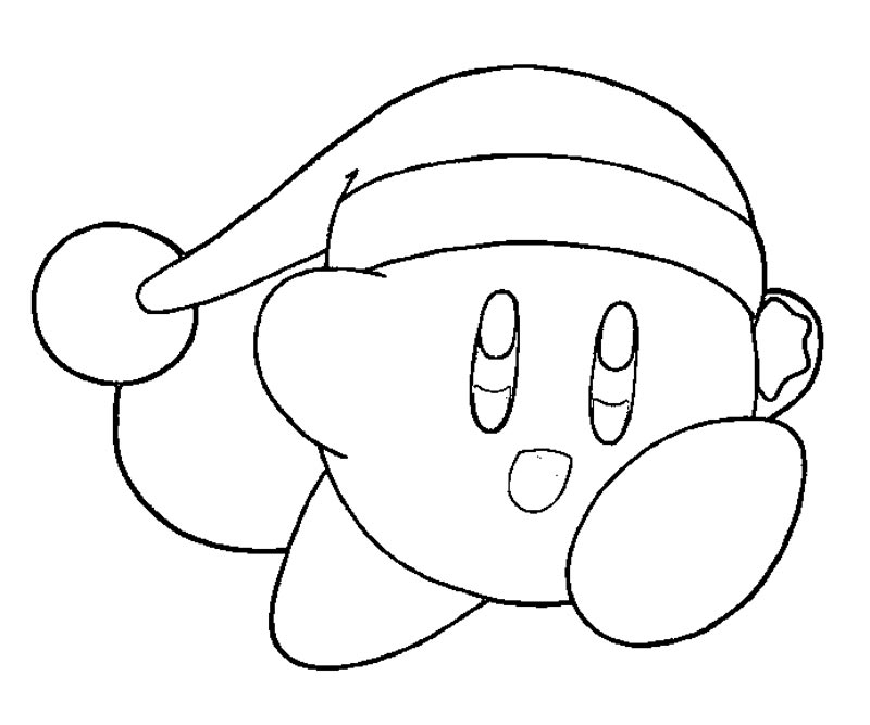 ice kirby coloring pages - photo #36