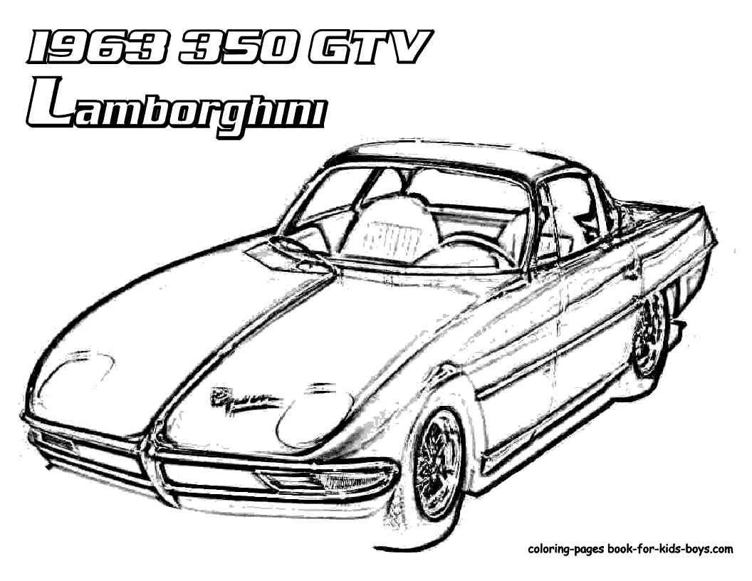 Lamborghini Coloring Pages Coloring Pages Of Cars 30