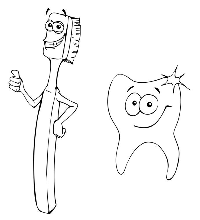 dental coloring pages - photo #36