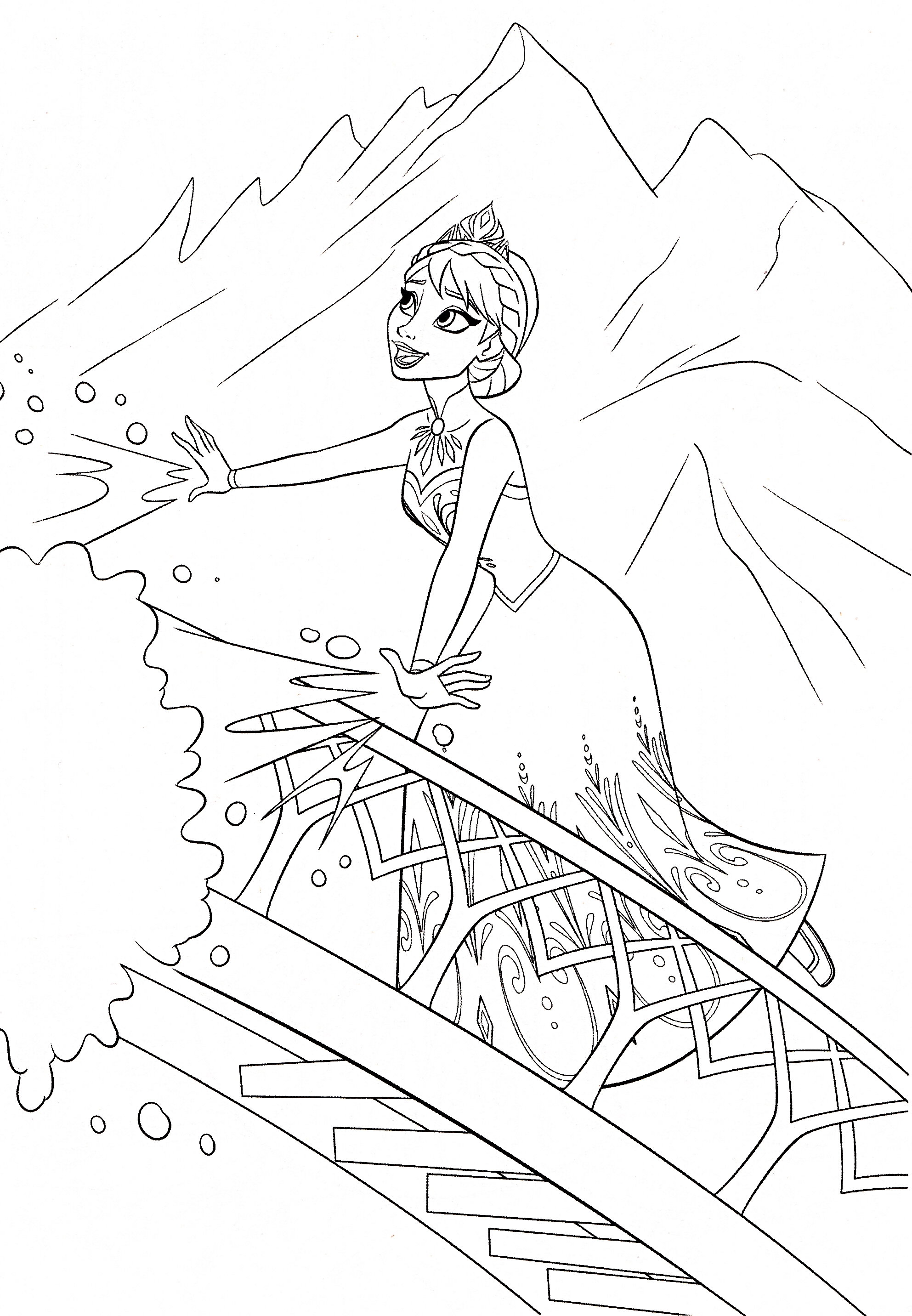 Frozen Coloring-Pages | Color pages | FREE coloring pages ...