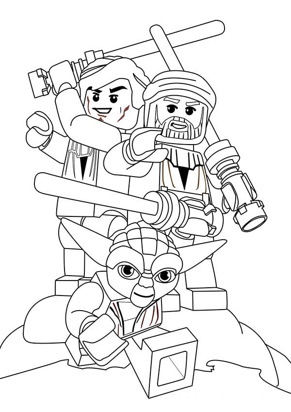 Lego Star Wars Coloring Pages  FREE LEGO STAR WARS 