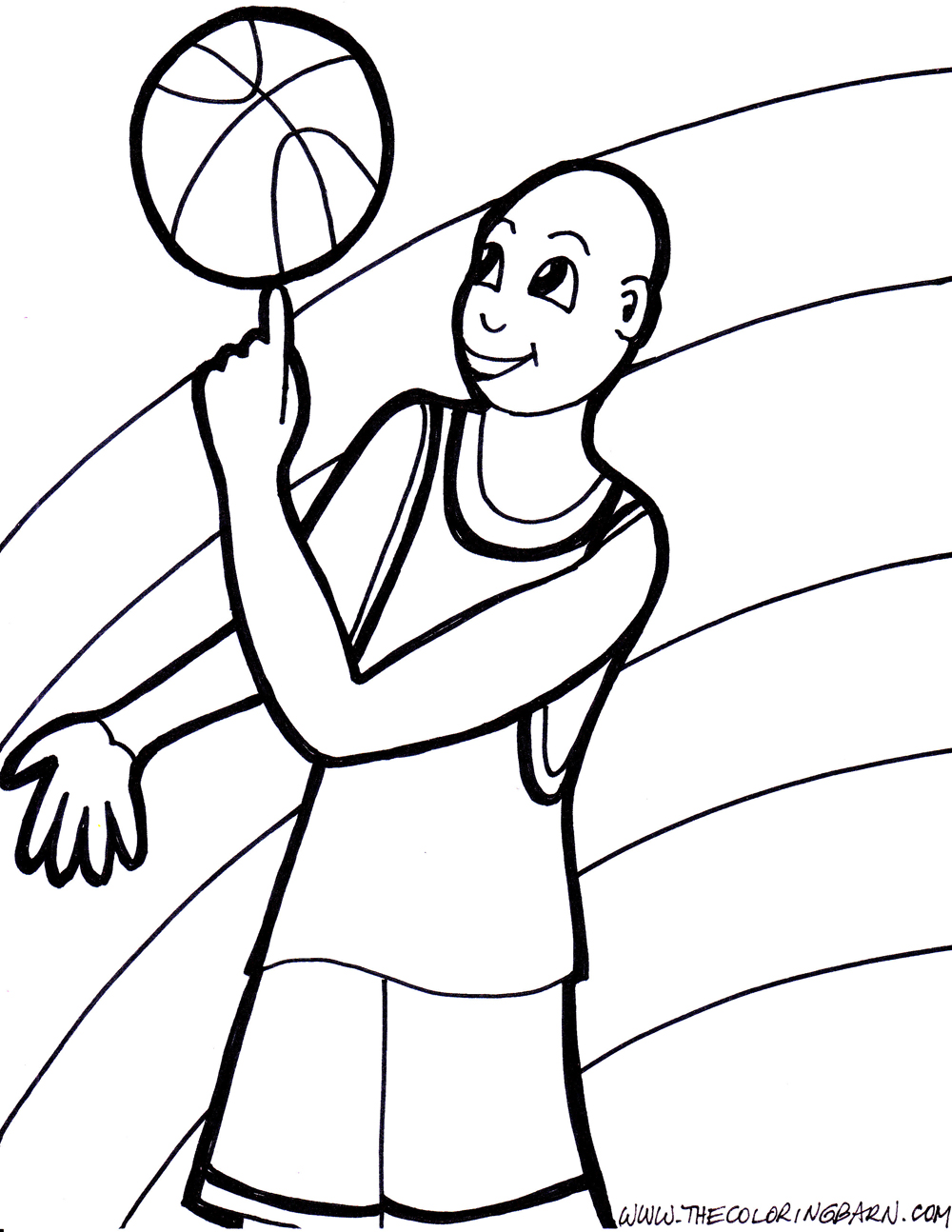 pacers basketball coloring pages - photo #29