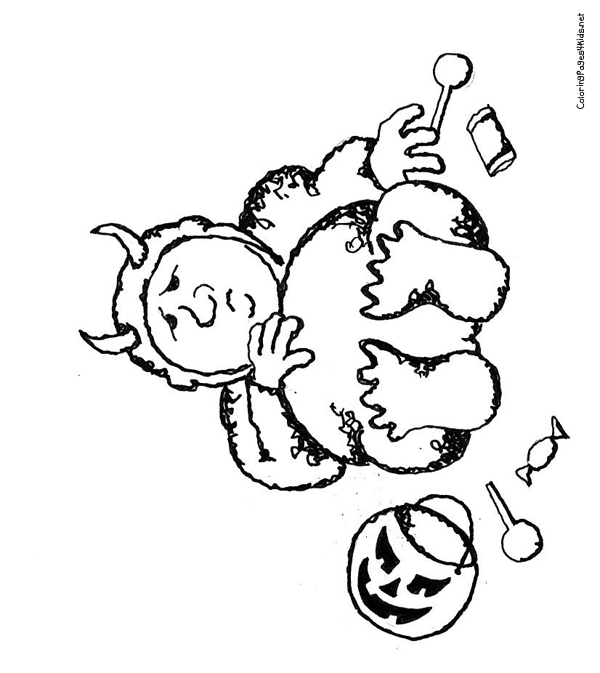 baby coloring pages halloween - photo #14